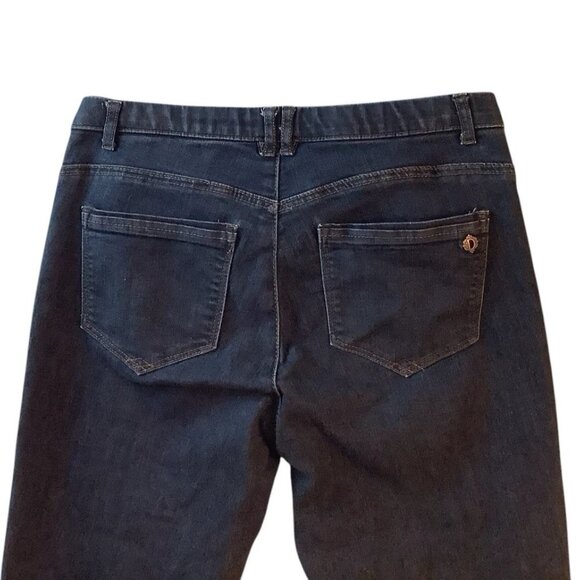 Democracy Ab TechnologyJeans Womens Size 6 Blue Skinny Ankle Stretch Mid-Rise - Picture 4 of 10